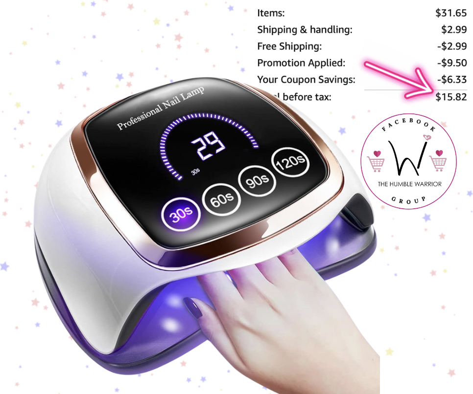 UV LED Nail Lamp!